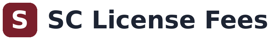 SC License Fees logo